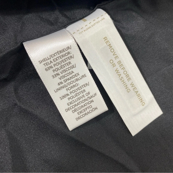 Loft Women Military Nautical Blazer Jacket Olive Green Size 12 Career Casual - Picture 11 of 11